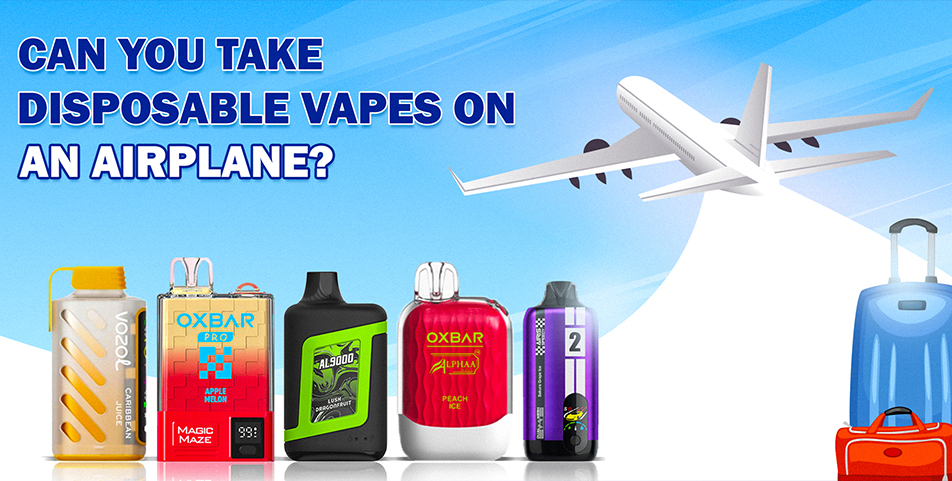 Can You Take Disposable Vapes on an Airplane?